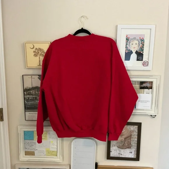 VINTAGE OSU Buckeyes Red Sweater XL MV Sports
